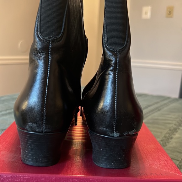 Munro American Lilian Black leather booties - Picture 6 of 7